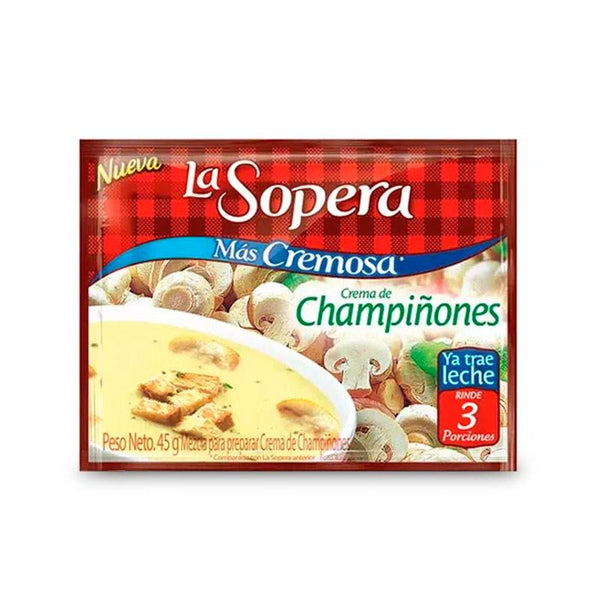 CREMA SOPERA 3POR POLLO/CHAMPINON